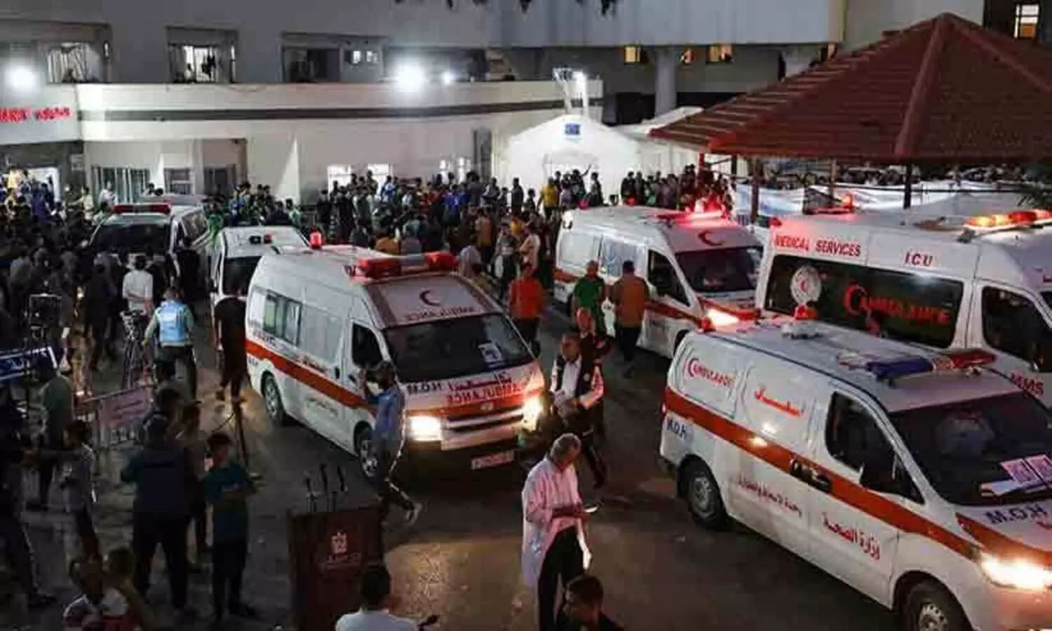 അൽഖുദ്സ്: ശവപ്പറമ്പിൽ ഒരു ആശുപത്രി; വെള്ളമില്ല, വൈദ്യുതിയില്ല, 500 രോഗികൾ, ഇൻകുബേറ്ററിൽ പിഞ്ചുപൈതങ്ങൾ