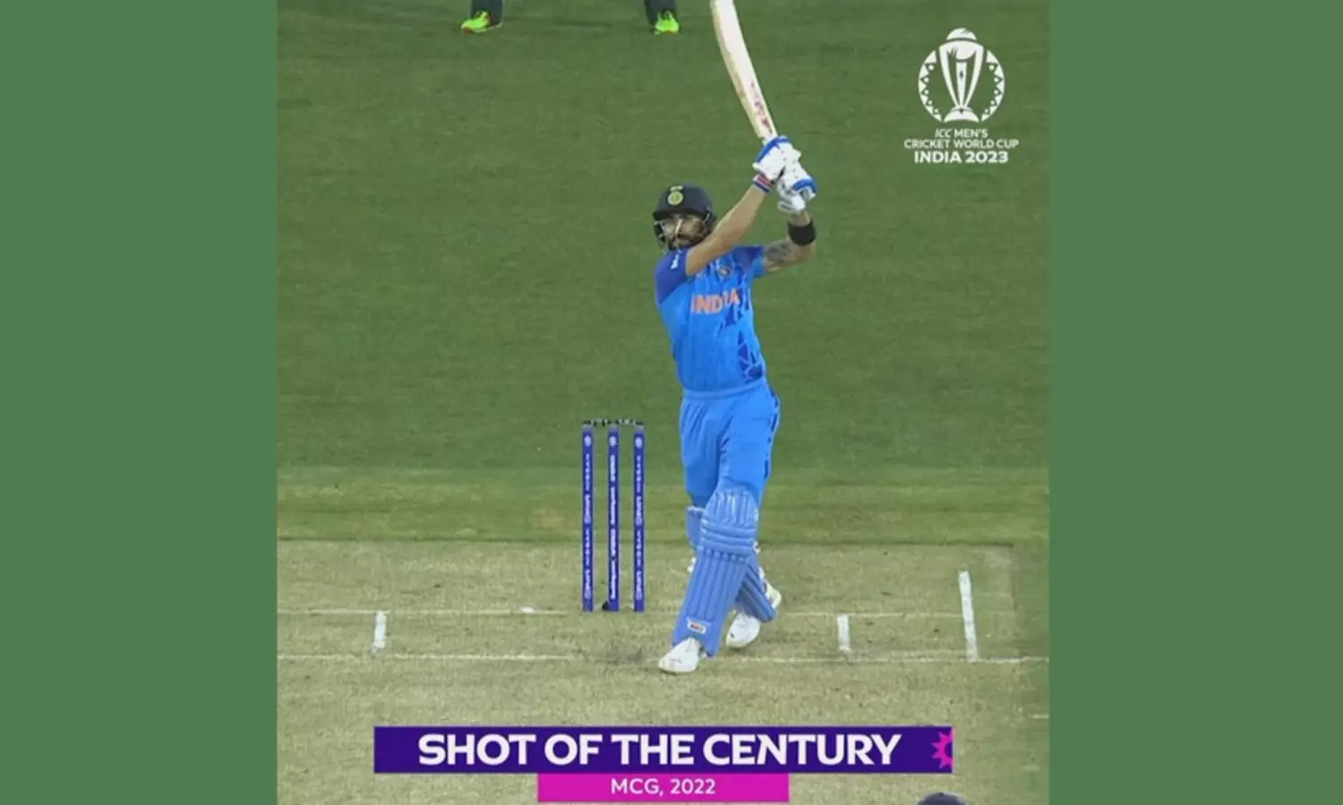 കോഹ്ലിയുടെ ഈ കിടിലൻ സിക്സ് ‘നൂറ്റാണ്ടിലെ ഷോട്ട്’ -വിഡിയോ കാണാം