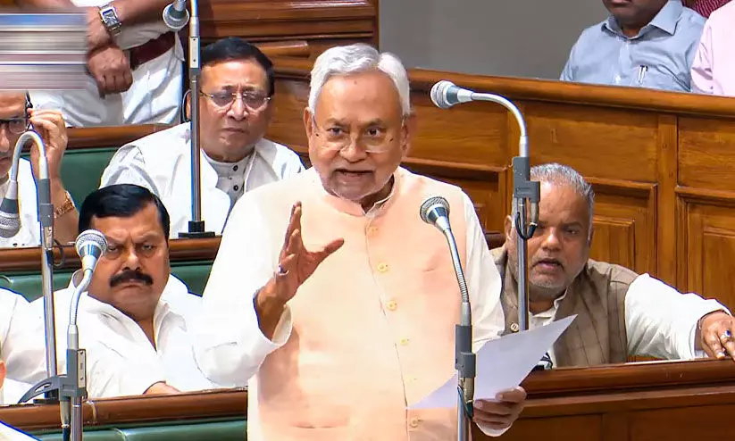 ബിഹാർ ജാതി​ സെൻസസ് നിയമസഭയിൽ; സംവരണം ഉയർത്തുമെന്ന് നിതീഷ്