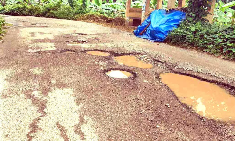 road potholes