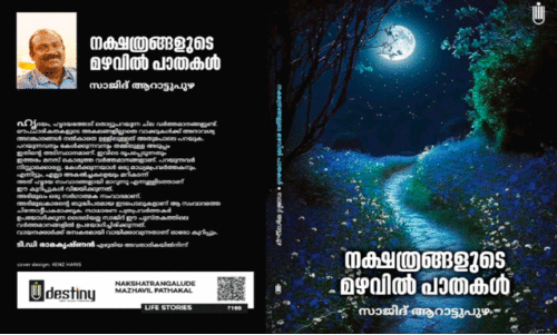 സാ​ജി​ദ്​ ആ​റാ​ട്ടു​പു​ഴ​യു​ടെ പു​സ്​​ത​ക പ്ര​കാ​ശ​നം ഇ​ന്ന്​