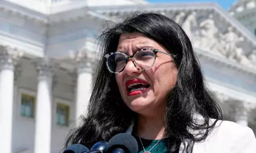 ഫലസ്തീൻ പരാമർശം: ഡെമോക്രാറ്റ് അംഗം റാശിദ തുലൈബിനെ ശാസിച്ച് യു.എസ് പ്രതിനിധി സഭ