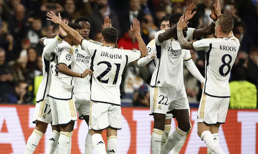 തകർപ്പൻ ജയവുമായി റയലിന്‍റെ കുതിപ്പ്; ബ്രഗയെ വീഴ്ത്തി പ്രീ ക്വാർട്ടറിൽ (3-0)