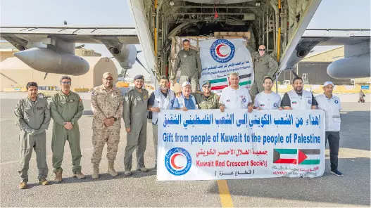 ഗ​സ്സ​ക്ക് കൂ​ടു​ത​ൽ വൈ​ദ്യ​സ​ഹാ​യം; 10 ട​ൺ മെ​ഡി​ക്ക​ൽ സാ​മ​ഗ്രി​ക​ൾ അ​യ​ച്ചു