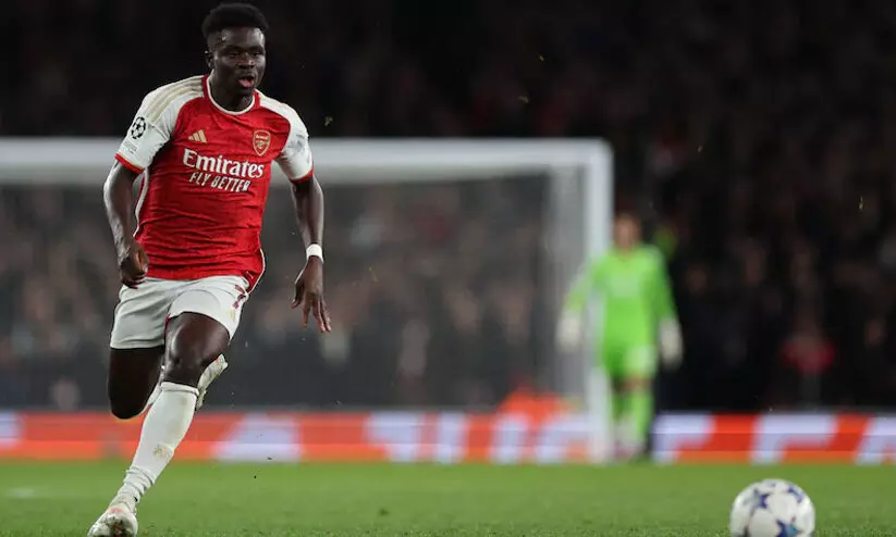 ഗോളും അസിസ്റ്റുമായി സാക; ചാമ്പ്യൻസ് ലീഗിൽ സെവിയ്യക്കെതിരെ ആഴ്സണലിന് ജയം ഗോളും അസിസ്റ്റുമായി സാക; ചാമ്പ്യൻസ് ലീഗിൽ സെവിയ്യക്കെതിരെ ആഴ്സണലിന് ജയം