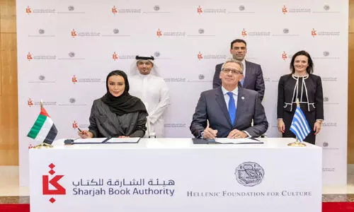 അ​ടു​ത്ത വ​ർ​ഷം ഗ്രീ​സ്​ പു​സ്ത​ക​മേ​ള​യി​ൽ ഷാ​ർ​ജ മു​ഖ്യാ​തി​ഥി