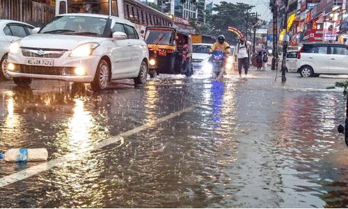 ജില്ലയില് മഴ തുടരുന്നു; ഇന്ന് യെല്ലോ അലര്ട്ട് ജില്ലയില് മഴ തുടരുന്നു; ഇന്ന് യെല്ലോ അലര്ട്ട്