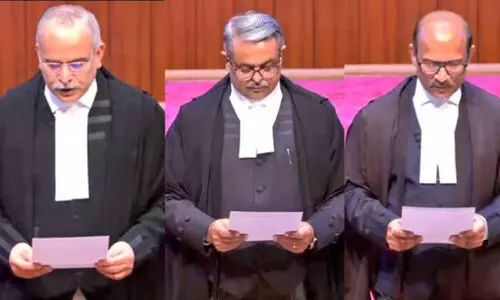 സുപ്രീംകോടതിയിൽ മൂന്നു ജഡ്ജിമാർകൂടി ചുമതലയേറ്റു