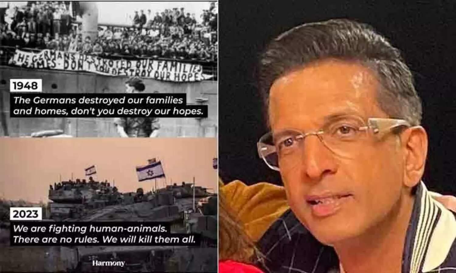 ഇസ്രായേലിനെ ഹോളാകാസ്റ്റും അഭയം നൽകിയതും ഓർമിപ്പിച്ച് നടൻ ജാവേദ് ജാഫരി: ‘ഒരു ഫോട്ടോ ആയിരം വാക്കുകൾ സംസാരിക്കുന്നു’