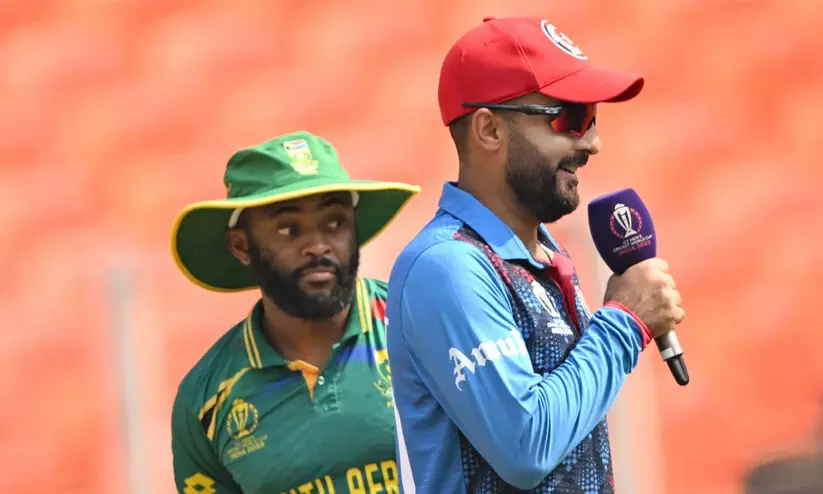 ദക്ഷിണാഫ്രിക്കക്കെതിരെ ബാറ്റിങ് തെരഞ്ഞെടുത്ത് അഫ്ഗാനിസ്താൻ ദക്ഷിണാഫ്രിക്കക്കെതിരെ ബാറ്റിങ് തെരഞ്ഞെടുത്ത് അഫ്ഗാനിസ്താൻ