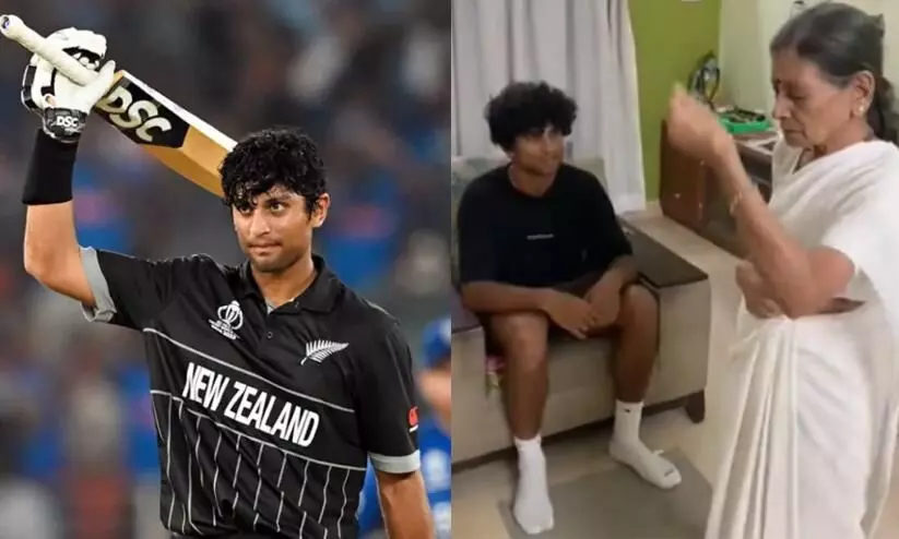 Rachin Ravindras Grandmother Does Nazar Utarna Ritual