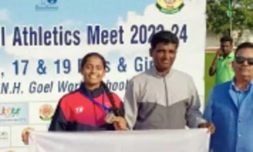 സി.​ബി.​എ​സ്.​ഇ നാ​ഷ​ന​ൽ അ​ത്‌​ല​റ്റി​ക് മീ​റ്റ്: ഇ​ന്ത്യ ഇ​ന്റ​ർ​നാ​ഷ​ന​ൽ സ്കൂ​ളി​ലെ സീ​ഫ ജീ​ലാ​നി​ക്ക് വെ​ള്ളി