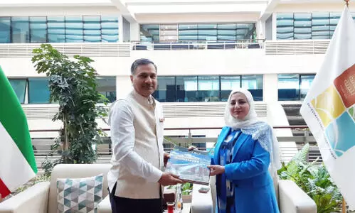 ഇ​ന്ത്യ​ൻ അംബാസഡർ പരിസ്ഥിതി അതോറിറ്റി ഡയറക്ടർ ജനറലുമായി കൂടിക്കാഴ്ച നടത്തി