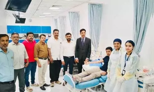 റി​യാ​ദി​ൽ പെ​രു​മ്പാ​വൂ​ർ പ്ര​വാ​സി അ​സോ​സി​യേ​ഷ​ൻ സം​ഘ​ടി​പ്പി​ച്ച ര​ക്ത​ദാ​ന ക്യാ​മ്പി​ൽ  പ​​ങ്കെ​ടു​ത്ത​വ​ർ