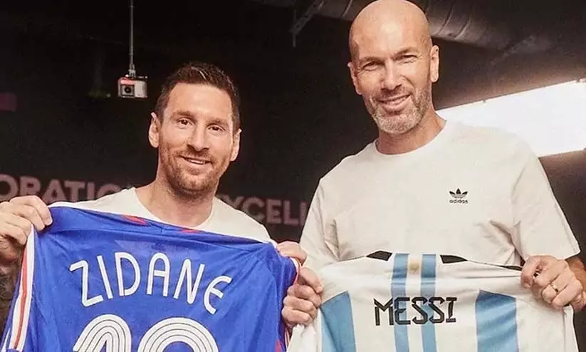 Lionel Messi-Zinedine Zidane