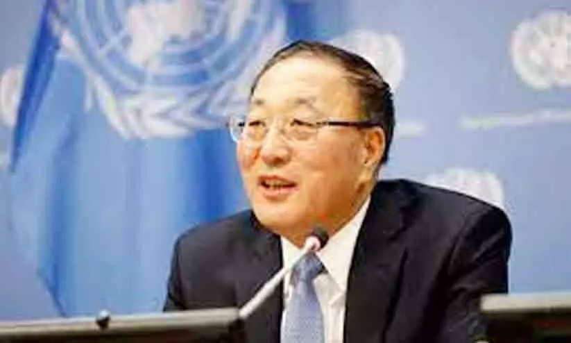 China’s Permanent Representative Zhang Jun China’s Permanent Representative Zhang Jun