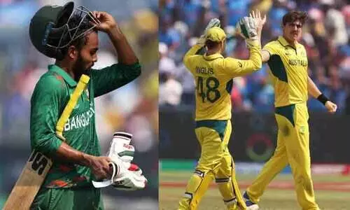 തൗഹീദ് ഹൃദോയിക്ക് അർധ സെഞ്ച്വറി;  ബംഗ്ലാദേശിനെതിരെ ആസ്ട്രേലിയക്ക് 307 റൺസ് വിജയലക്ഷ്യം