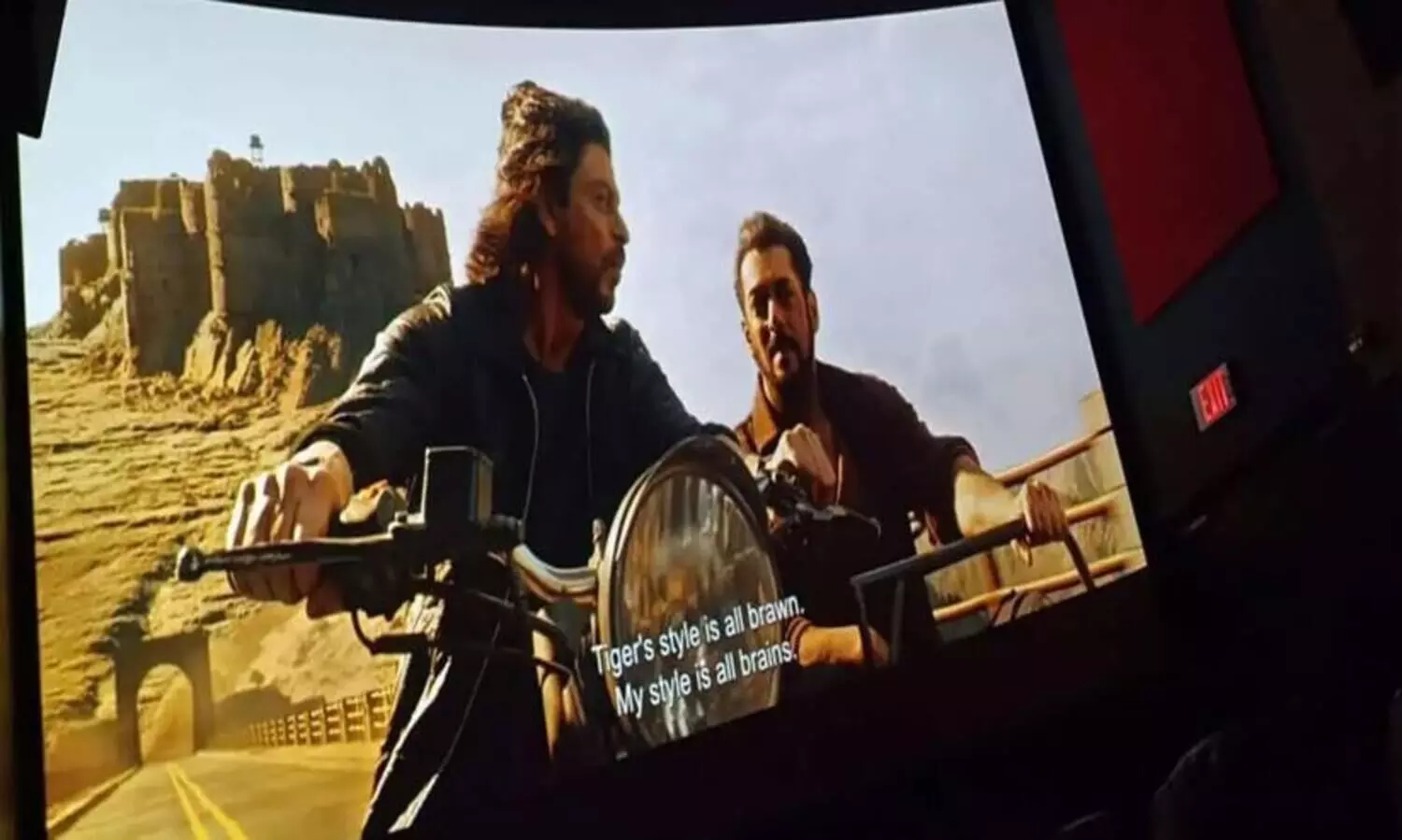 Shah Rukh Khan’s entry scene in Tiger 3 as Pathaan leaked