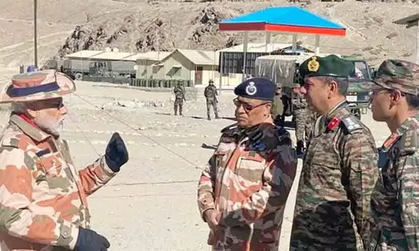 PM Modi reaches Himachal Pradeshs Lepcha to celebrate Diwali with soldiers