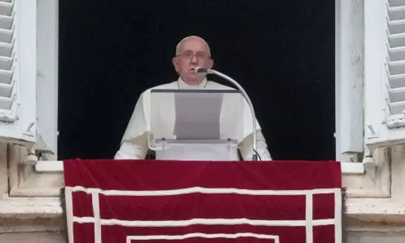 മതിയാക്കൂ സഹോദരങ്ങളേ, മതിയാക്കൂ! -യുദ്ധം അവസാനിപ്പിക്കാൻ ആഹ്വാനം ചെയ്ത് മാർപാപ്പ മതിയാക്കൂ സഹോദരങ്ങളേ, മതിയാക്കൂ! -യുദ്ധം അവസാനിപ്പിക്കാൻ ആഹ്വാനം ചെയ്ത് മാർപാപ്പ