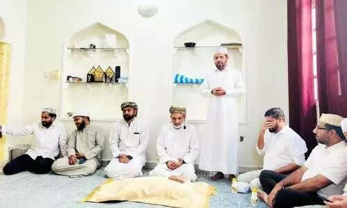 ഐ.​സി.​എ​സ് മ​സ്ക​ത്തി​ന്റെ ആ​ഭി​മു​ഖ്യ​ത്തി​ൽ ന​ട​ന്ന ഫ​ല​സ്തീ​ൻ പ്രാ​ർ​ഥ​ന സം​ഗ​മ​വും അ​നു​സ്മ​ര​ണ​വും