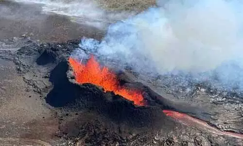 അഗ്നിപർവത സ്ഫോടനസാധ്യത; ഐസ്‍ലാൻഡിൽ അടിയന്തരാവസ്ഥ