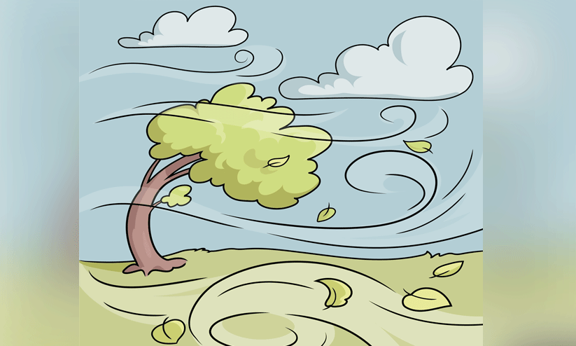 ശ​ക്​​ത​മാ​യ കാ​റ്റി​ന്​ സാ​ധ്യ​ത​യെ​ന്ന്​ റി​പ്പോ​ർ​ട്ട്​