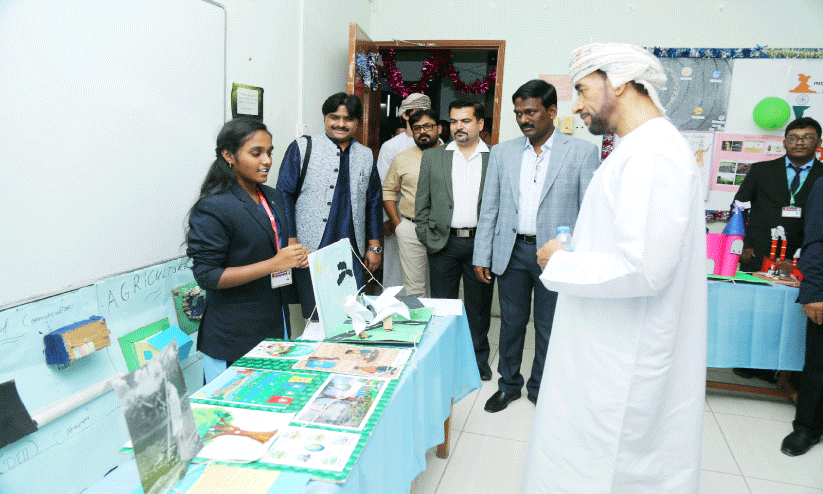 ഇ​ബ്രി ഇ​ന്ത്യ​ൻ സ്കൂ​ളി​ൽ എ​ക്സി​ബി​ഷ​ൻ സം​ഘ​ടി​പ്പി​ച്ചു