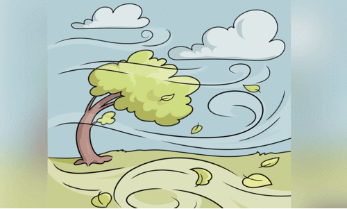 ശ​ക്​​ത​മാ​യ കാ​റ്റി​ന്​ സാ​ധ്യ​ത​യെ​ന്ന്​ റി​പ്പോ​ർ​ട്ട്​