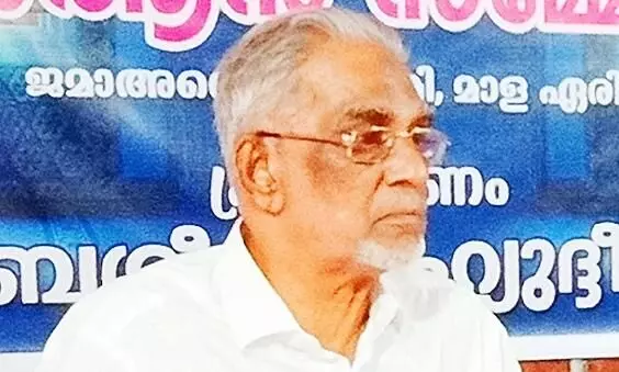 മാള ടി.എ. മുഹമ്മദ് മൗലവി നിര്യാതനായി മാള ടി.എ. മുഹമ്മദ് മൗലവി നിര്യാതനായി