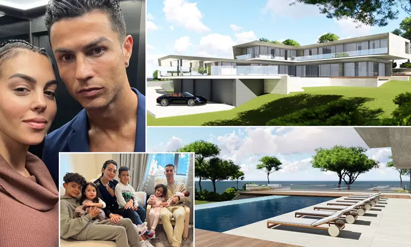 പോർചുഗലിൽ ക്രിസ്റ്റ്യാനോയുടെ സ്വപ്ന ഭവനം ഒരുങ്ങുന്നു; വെട്ടിലായി അയൽക്കാർ