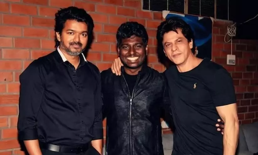 Atlee confirms working on a script for SRK and Vijay Atlee confirms working on a script for SRK and Vijay
