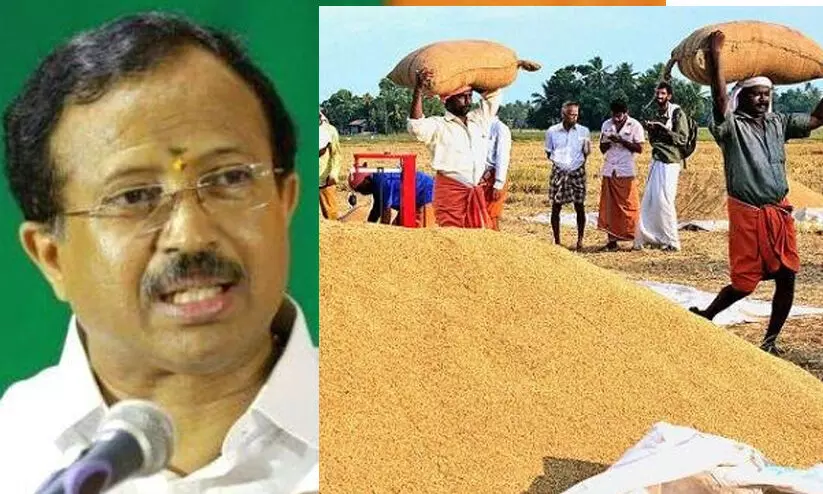 കേന്ദ്രത്തിൽ നിന്ന് കേരളത്തിന് കിട്ടാനുള്ള തുകയെത്ര, അരിയെത്ര എന്ന് ചോദിച്ചാൽ പയറഞ്ഞാഴി എന്ന് മറുപടി കേന്ദ്രത്തിൽ നിന്ന് കേരളത്തിന് കിട്ടാനുള്ള തുകയെത്ര, അരിയെത്ര എന്ന് ചോദിച്ചാൽ പയറഞ്ഞാഴി എന്ന് മറുപടി