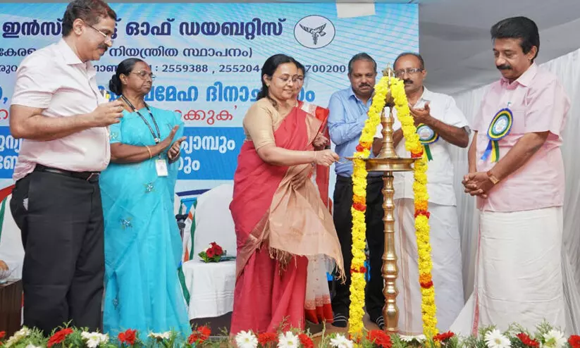 ഇന്ത്യന് ഇൻസ്റ്റിറ്റ്യൂട്ട് ഓഫ് ഡയബറ്റീസിന് ഗവേഷണത്തില് വലിയ പങ്ക് വഹിക്കാനാകുമെന്ന് വീണ ജോര്ജ് ഇന്ത്യന് ഇൻസ്റ്റിറ്റ്യൂട്ട് ഓഫ് ഡയബറ്റീസിന് ഗവേഷണത്തില് വലിയ പങ്ക് വഹിക്കാനാകുമെന്ന് വീണ ജോര്ജ്