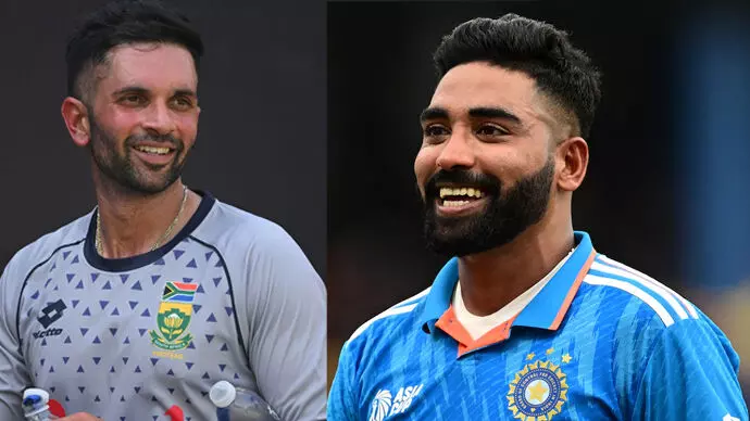 ഐ.സി.സി ഏകദിന റാങ്കിങ്: സിറാജിന്റെ ഒന്നാം റാങ്കിന് ഒരാഴ്ച മാത്രം ആയുസ്, തിരിച്ചുപിടിച്ച് കേശവ് മഹാരാജ്