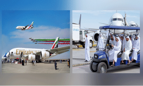 ആകാശവിസ്മയങ്ങളുടെ ചെപ്പുതുറന്ന്​ ദുബൈ എയർഷോ