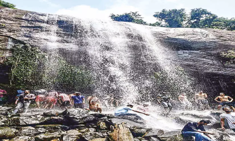 തെ​ന്മ​ല​യി​ൽ അ​പ​ക​ട​ങ്ങ​ളേ​റു​ന്നു; സു​ര​ക്ഷ ക​ട​ലാ​സി​ൽ
