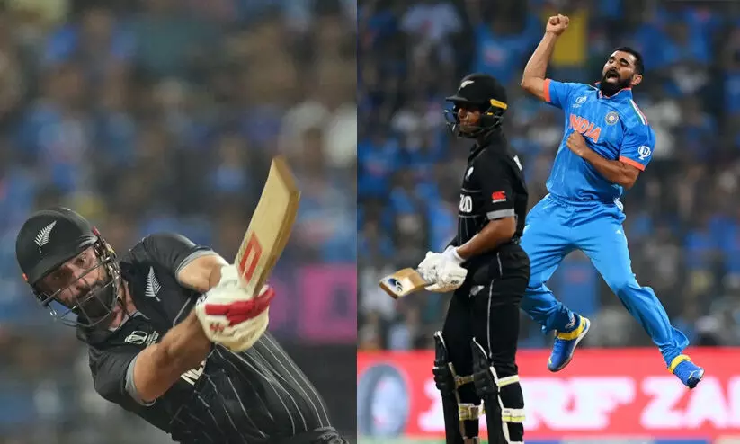 ഡാരി മിച്ചലിന് സെഞ്ച്വറി; ഷമിക്ക് നാല് വിക്കറ്റ്; ന്യൂസിലൻഡ് പൊരുതുന്നു