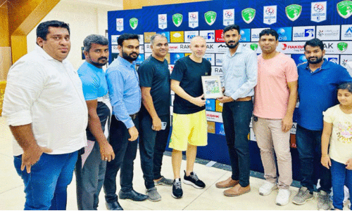 റാ​ക് ചാ​മ്പ്യ​ന്‍സ് ലീ​ഗ് ഫു​ട്ബാ​ള്‍ തു​ട​ങ്ങി