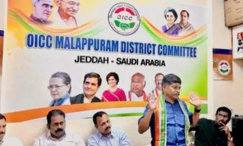 അ​ഡ്വ. പി.​എ. മു​ഹ​മ്മ​ദ് സ​ലീ​മി​ന് ഒ.​ഐ.​സി.​സി സ്വീ​ക​ര​ണം