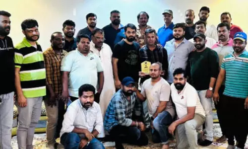 സ​ലിം അ​ബ്​​ദു​ൽ റ​സാ​ഖി​ന് യാ​ത്ര​യ​യ​പ്പ് ന​ൽ​കി