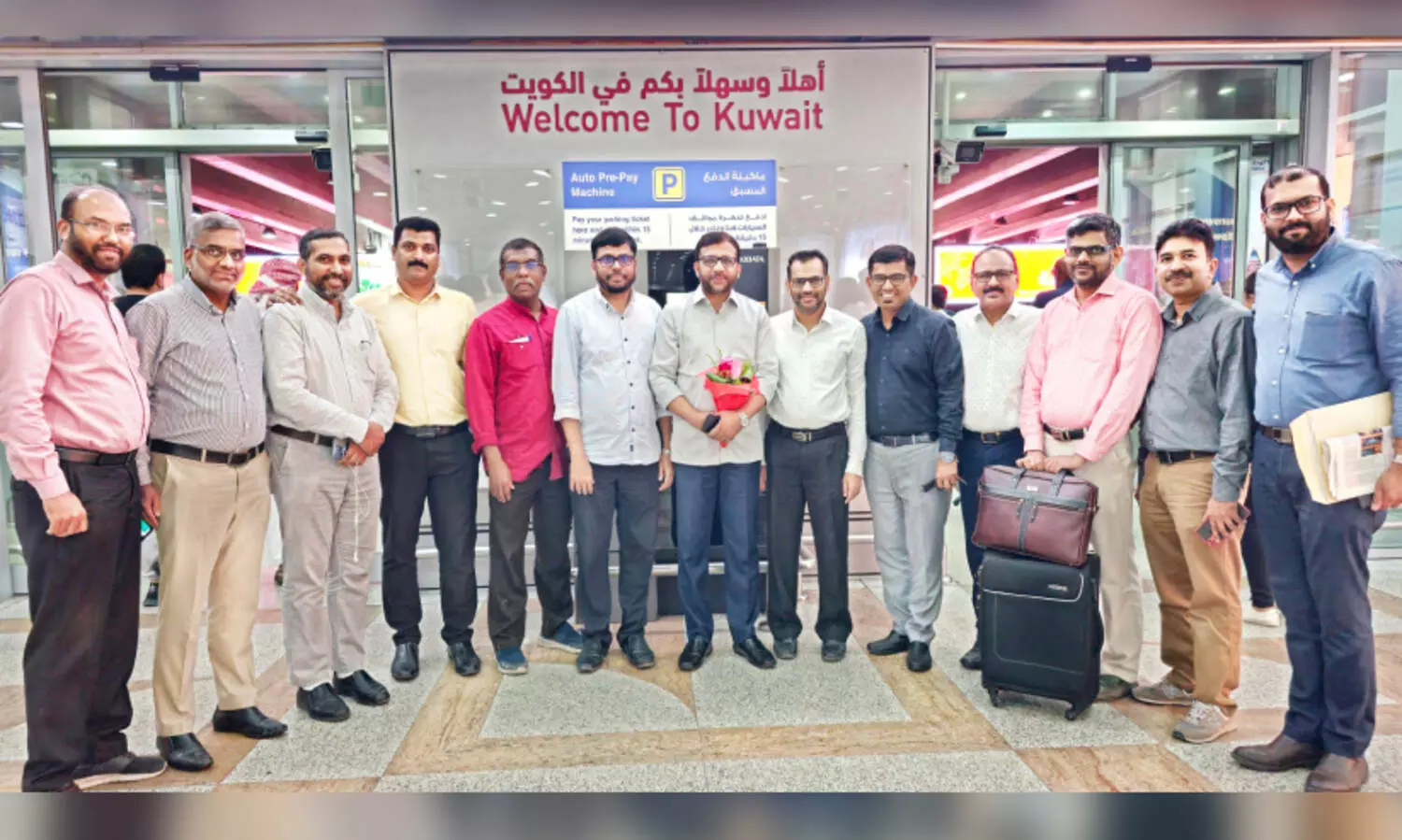 കെ.​ഐ.​ജി.​ഗോ​ൾ​ഡ​ൻ ജൂ​ബി​ലി സ​മാ​പ​ന സ​മ്മേ​ള​നം: അ​തി​ഥി​ക​ൾ​ക്ക് സ്വീ​ക​ര​ണം ന​ൽ​കി