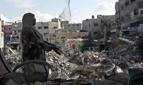 ഗസ്സ: വം​ശ​ഹ​ത്യ​യു​ടെ പാ​ഠ​പു​സ്ത​കം