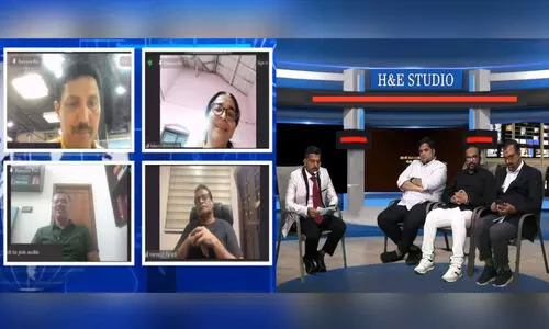 Kozhikode District Forum society and H&E Social Media Flat in Jeddah From a talk show organized jointly by the form