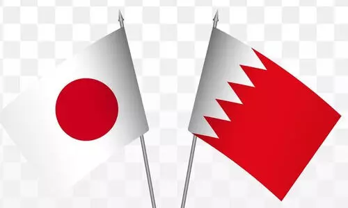 ജ​പ്പാ​ൻ അം​ബാ​സ​ഡ​റെ ഹ​മ​ദ്​ രാ​ജാ​വ്​ സ്വീ​ക​രി​ച്ചു