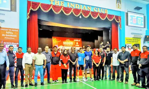 ബ​ഹ്‌​റൈ​ൻ ഇ​ന്റ​ർ​നാ​ഷ​ന​ൽ സീ​രീ​സ് ബാ​ഡ്മി​ന്റ​ൺ ടൂ​ർ​ണ​മെ​ന്റി​ന് ഇ​ന്ത്യ​ൻ ക്ല​ബി​ൽ തു​ട​ക്കം