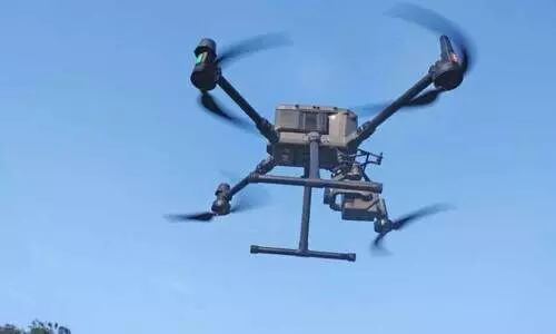 കടമാൻ തോട് പദ്ധതിയുടെ ആകാശ സർവേക്ക് തുടക്കം