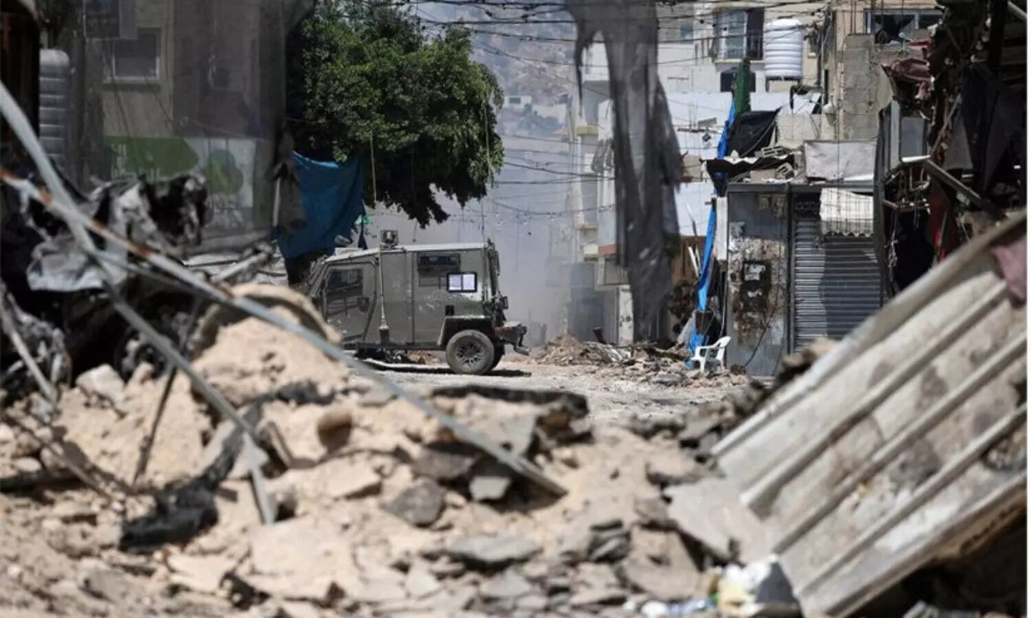 വെസ്റ്റ് ബാങ്കിലെ അഭയാർഥി ക്യാമ്പിലും ഇ​സ്രായേൽ ആക്രമണം; അഞ്ചുപേർ കൊല്ലപ്പെട്ടു