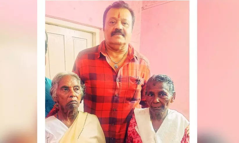 Suresh Gopi came to Maryakuttys house Suresh Gopi came to Maryakuttys house