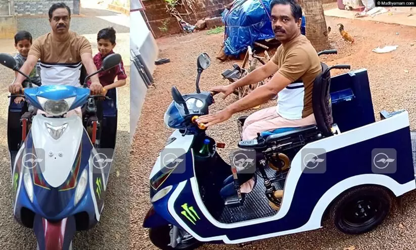 Basheer panappuzhas e-scooter